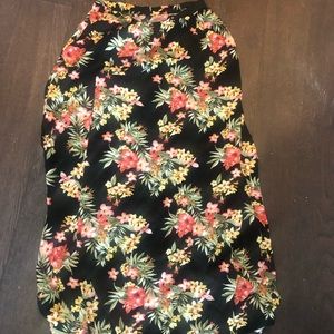 Floral skirt